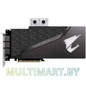 Видеокарта Gigabyte Aorus GeForce RTX 2080 Ti Xtreme Waterforce WB 11GB GDDR6 картинка 2